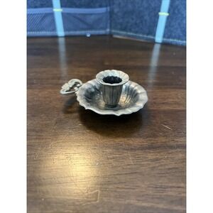 Vintage Chamberstick Chamber Candle‎ Holder